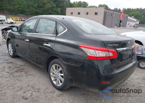 2013 Nissan Sentra Sv from USA, damaged, VIN 1N4AB7AP6DN908440